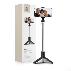 Selfie lazda su trikoju Tech-Protect L02S Bluetooth Juoda