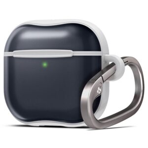 Dėklas Spigen Classic C1 Apple AirPods 4, grafito spalvos