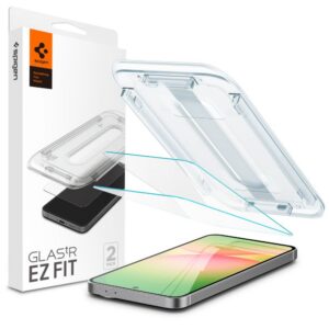 Apsauginis stiklas Spigen Glas.tR EZ Fit, Galaxy A56 5G / S24 FE, skaidrus, 2 vnt.