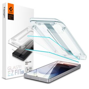 Apsauginis stiklas Spigen Glas.tR EZ Fit HD Galaxy S25 Ultra, 2 vnt., skaidrus