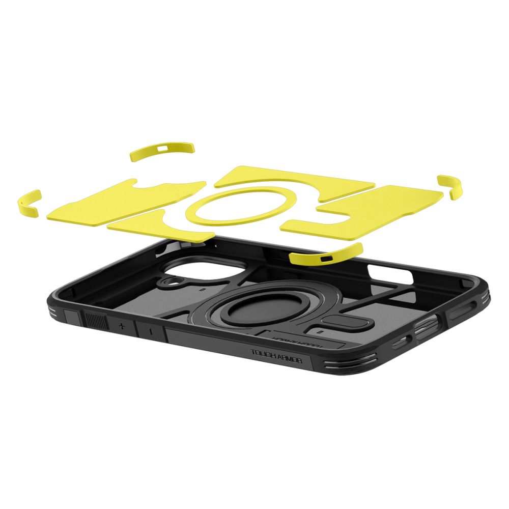 Dėklas Spigen Tough Armor Mag MagSafe iPhone 16, juodas - Image 8