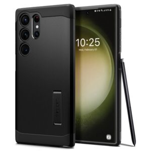 Dėklas Spigen Tough Armor Galaxy S23 Ultra, juodas