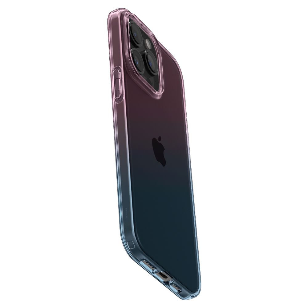 Dėklas Spigen Liquid Crystal iPhone 15 Pro, rausvas gradientas - Image 8