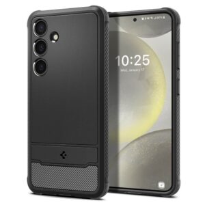 Dėklas Spigen Rugged Armor Galaxy S24, matinis juodas