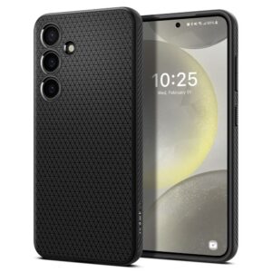 Dėklas Spigen Liquid Air Galaxy S24, matinis juodas