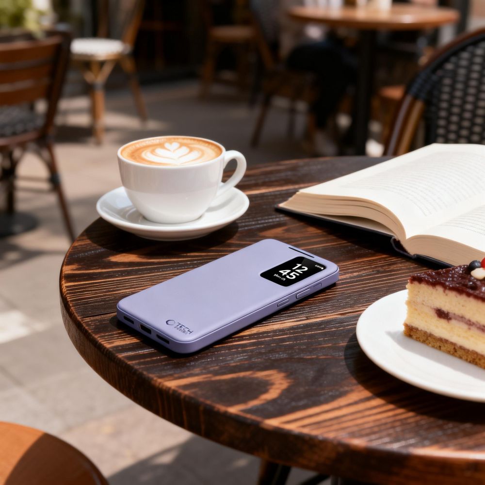Dėklas Tech-Protect Smart Wallet Samsung Galaxy S26+, violetinis - Image 4