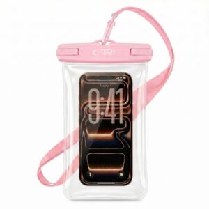 Dėklas Tech-Protect UWC7 Universal Waterproof Case 6.9 col. Rožinis