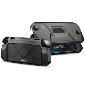 Dėklas Tech-Protect Carbonox Nintendo Switch 2, juodas