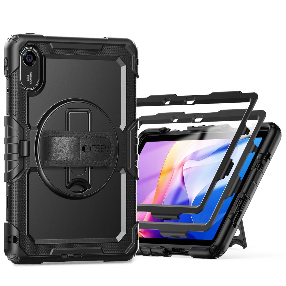 Dėklas Tech-Protect Solid 2-Set Xiaomi Redmi Pad 2 11.0, juodas - Image 2