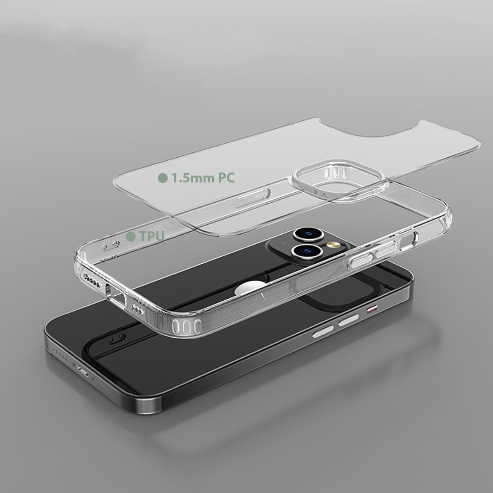 Dėklas Tech-Protect Flexair Hybrid iPhone 11, skaidrus - Image 4