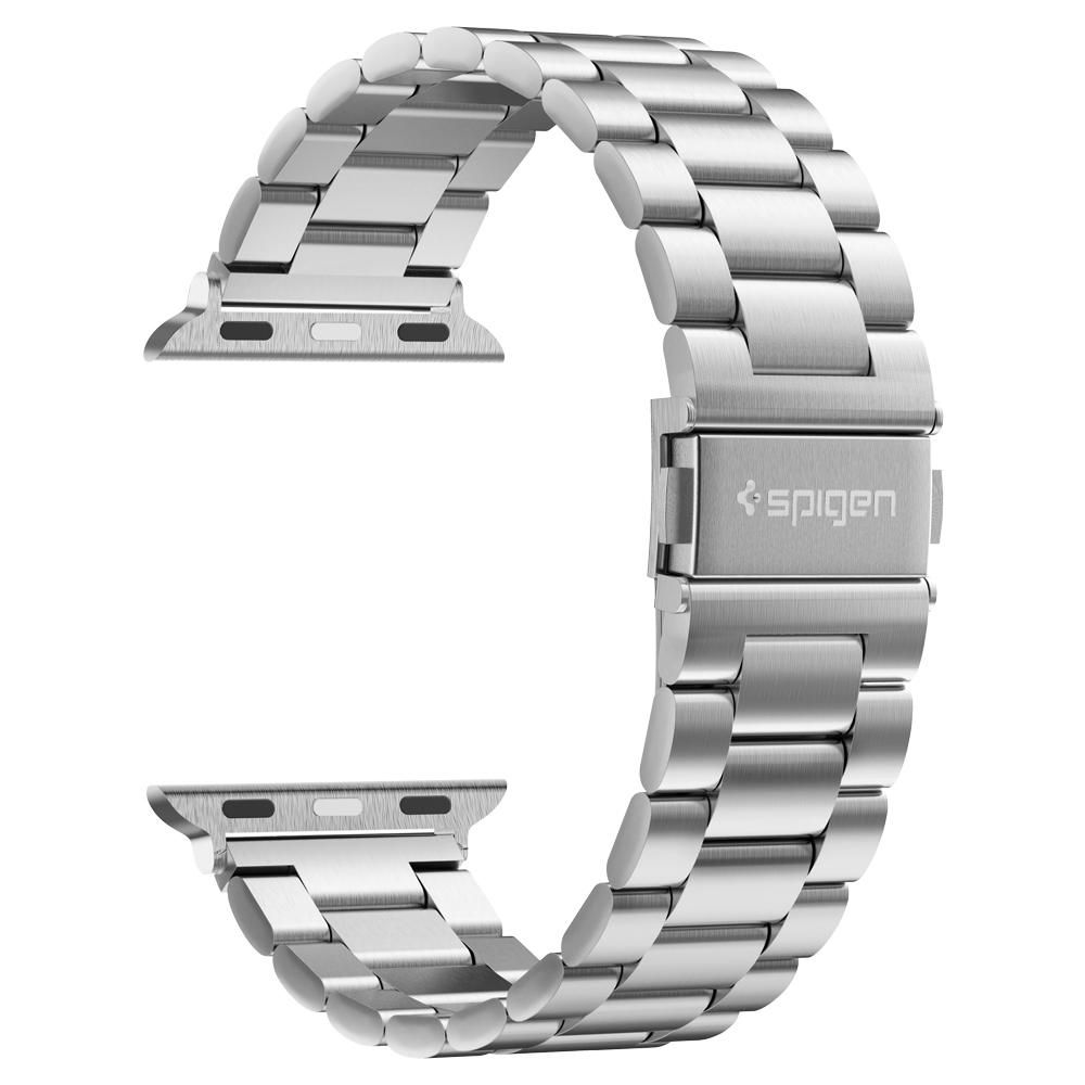 Apyrankė Spigen Modern Fit Band Apple Watch 8 / 9 / 10 / 11 / SE / Ultra (44 / 45 / 46 / 49 mm) Silver - Image 2