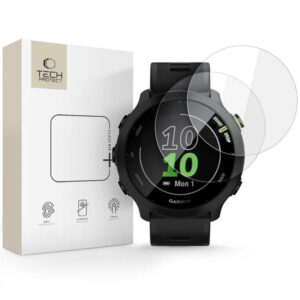 Apsauginis stiklas Tech-Protect Glass Fit+ Garmin Forerunner 55, 2 vnt., skaidrus