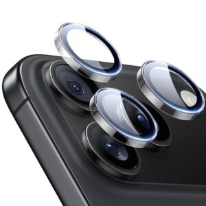 Kameros apsauginis stiklas ESR Armorite iPhone 14 Pro / 14 Pro Max / 15 Pro / 15 Pro Max / 16 Pro / 16 Pro Max / 17 Pro / 17 Pro Max, skaidrus