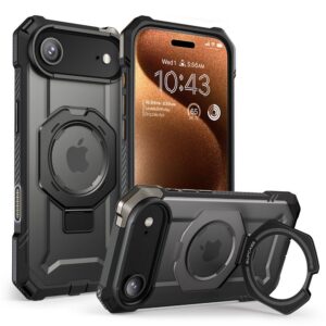 Dėklas Supcase UB Grip Mag MagSafe iPhone Air, juodas