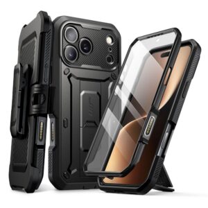 Dėklas Supcase Unicorn Beetle Pro iPhone 17 Pro Max, juodas