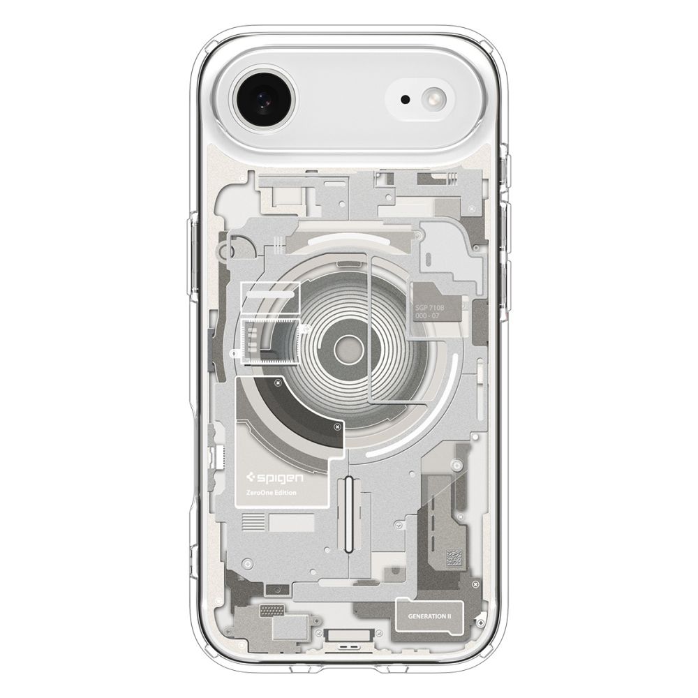 Dėklas Spigen Ultra Hybrid Mag iPhone Air, Zero One Natural Titanium - Image 2