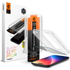 Apsauginis stiklas Spigen Glas.tR EZ Fit Pro AC Privacy, iPhone Air