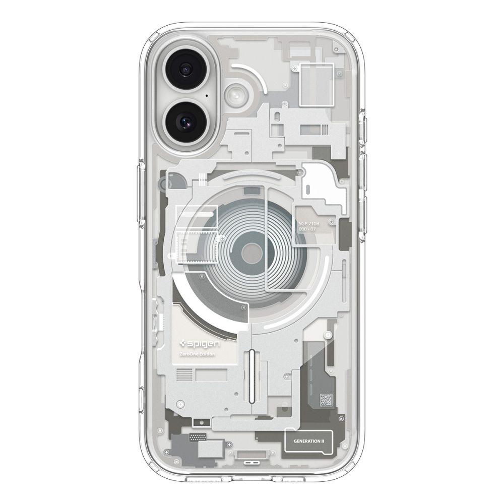 Dėklas Spigen Ultra Hybrid MagSafe Zero One iPhone 17, natūralios titano spalvos - Image 2