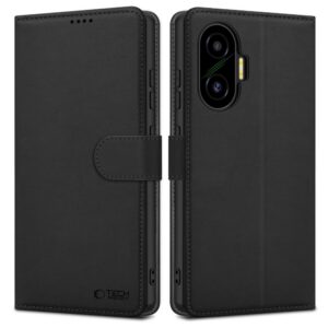 Dėklas Tech-Protect Wallet Xiaomi Poco F7 5G, juodas