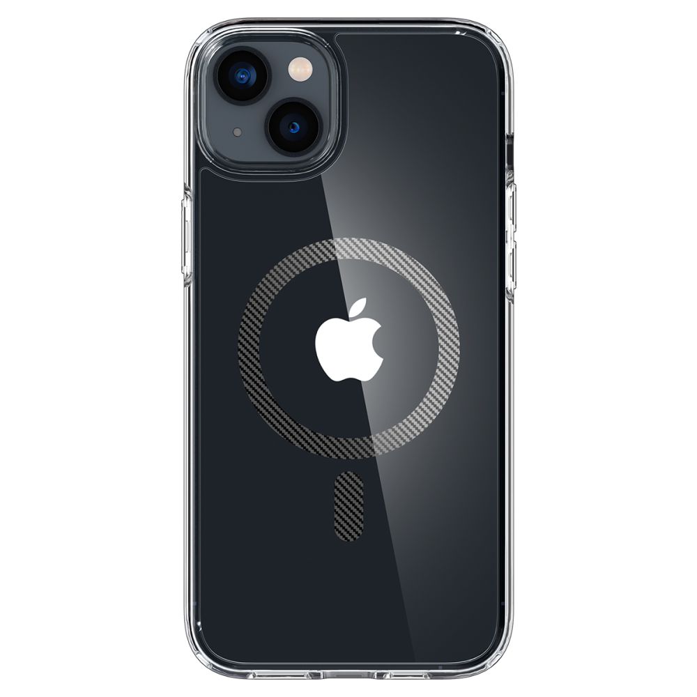 Dėklas Spigen Ultra Hybrid Mag MagSafe iPhone 14 Plus / 15 Plus Carbon Fiber - Image 2