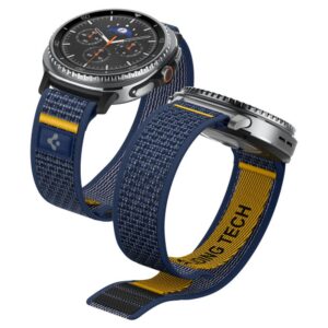 Dirželis Spigen Athlex Air Samsung Galaxy Watch 8 / 9 / Classic (40 / 44 / 46 mm), tamsiai mėlynas
