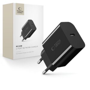 Įkroviklis Tech-Protect NC20W PD 20W, juodas