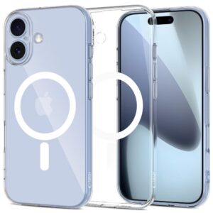 Dėklas Tech-Protect FlexAir MagSafe iPhone 17, skaidrus