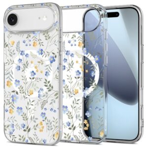 Dėklas Tech-Protect FlexAir MagSafe iPhone Air, pavasario gėlių raštas