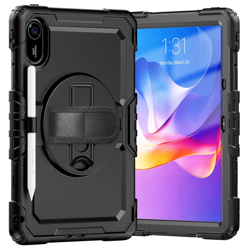Dėklas Tech-Protect Solid 2-Set Xiaomi Redmi Pad 2 11.0, juodas - Image 4