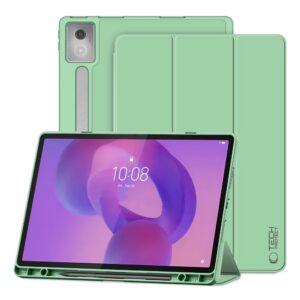Dėklas Tech-Protect SmartCase Pen Lenovo Idea Tab Pro / Pro MT 12.7 TB-373, matcha žalias