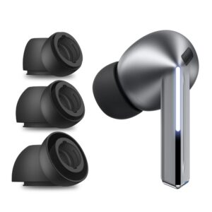 Ausų antgaliai Tech-Protect Samsung Galaxy Buds 3 Pro / 4 Pro, 3 vnt., pilki