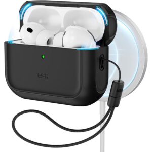 Dėklas ESR Orbit HaloLock MagSafe AirPods Pro 3, juodas