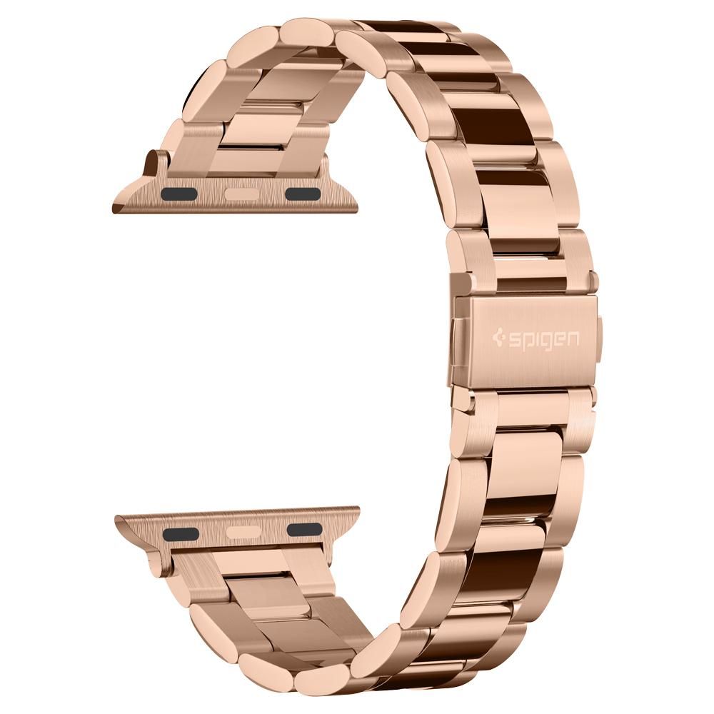 Apyrankė Spigen Modern Fit Band Apple Watch 8 / 9 / 10 / 11 / SE (40 / 41 / 42 mm) Rose Gold - Image 2