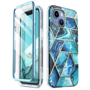 Dėklas Supcase Cosmo iPhone 14 Plus / 15 Plus, Vandenyno Mėlynas