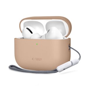 Dėklas Tech-Protect Silicone AirPods Pro 3, kavos spalvos