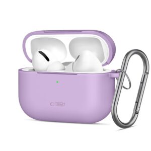 Dėklas Tech-Protect Silicone Hook Apple AirPods Pro 3, levandų