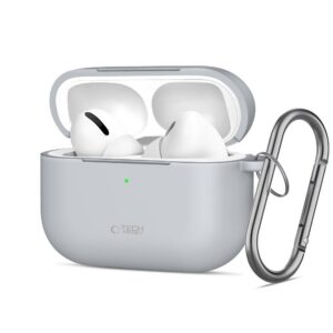 Dėklas Tech-Protect Silicone Hook Apple AirPods Pro 3, pilkas