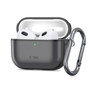 Dėklas Tech-Protect Magmat Apple AirPods Pro 3, matinis juodas