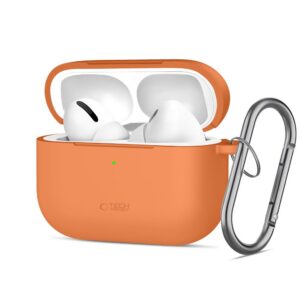 Dėklas Tech-Protect Silicone Hook Apple AirPods Pro 3, oranžinis