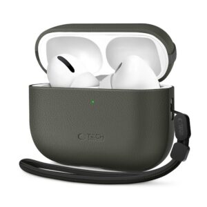 Dėklas Tech-Protect NaturalFit Apple AirPods Pro 3, alyvuogių žalias