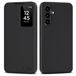 Dėklas Tech-Protect Smart Wallet Samsung Galaxy A26 5G / A17 4G / 5G, matinis juodas