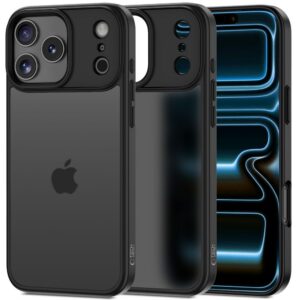 Dėklas Tech-Protect Magmat iPhone 17 Pro Max, matinis juodas