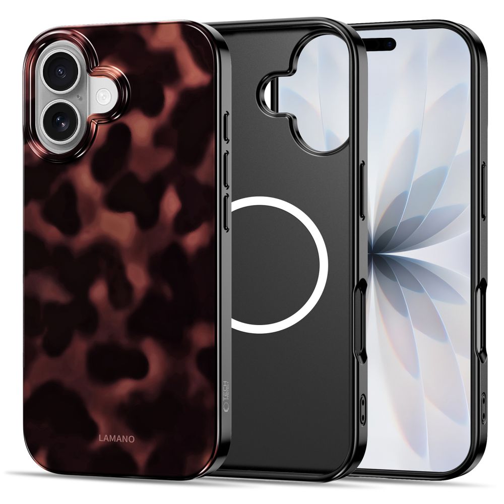 Dėklas Tech-Protect Lamano MagSafe iPhone 17, panteros raštas - Image 3