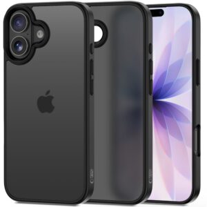 Dėklas Tech-Protect MagMat iPhone 17, matinis juodas
