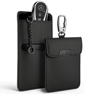 Dėklas raktams su RFID signalo blokavimu Tech-Protect KLR400, juodas