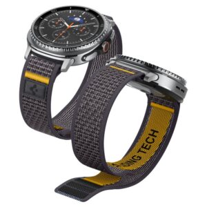 Dirželis Spigen Athlex Air Samsung Galaxy Watch 8 / 9 / Classic (40 / 44 / 46 mm), pilkas