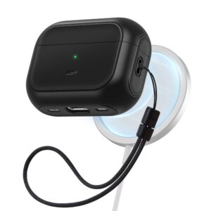 Dėklas ESR Orbit HaloLock MagSafe Apple AirPods Pro 1 / 2 Juodas