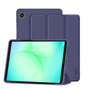 Dėklas Tech-Protect SmartCase Samsung Galaxy Tab A9 / A11 8.7 X110 / X115 / X133 / X135, tamsiai mėlynas