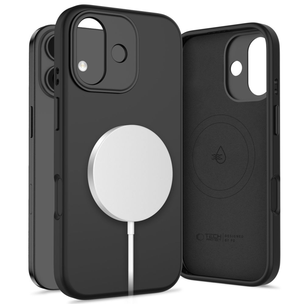 Dėklas Tech-Protect Uniq MagSafe iPhone 17, juodas