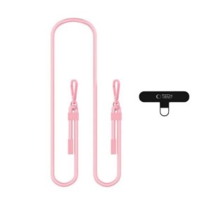 Dirželis Tech-Protect C5SE Rope Crossbody, šviesiai rožinis